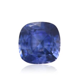 0.67 Carat Blue SRI LANKA Cushion Sapphire