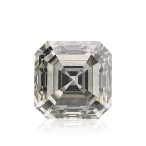 1.00 Carat Fancy Light Gray Asscher Diamond SI1 GIA
