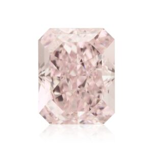 1.00 Carat Fancy Light Pink Radiant Diamond VS2 GIA