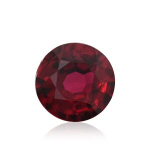 1.22 Carat Red MOZAMBIQUE Round Ruby CD