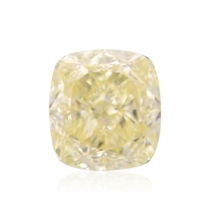 10.18 Carat Fancy Yellow Cushion Diamond VS2 GIA