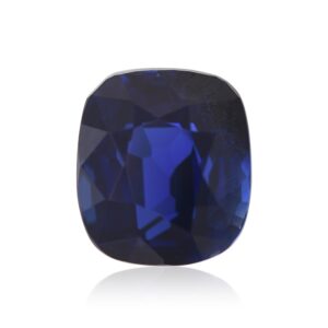 3.01 Carat Blue MADAGASCAR Cushion Sapphire AGL