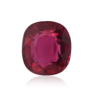 3.03 Carat Red MOZAMBIQUE Cushion Ruby AGL & GRS