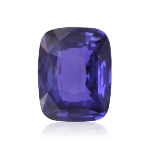 3.05 Carat Purple MADAGASCAR Cushion Sapphire GIA
