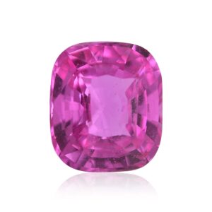 3.08 Carat Pink MADAGASCAR Cushion Sapphire CD