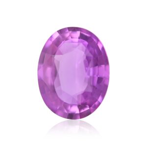 3.13 Carat Pink MADAGASCAR Oval Sapphire GIA