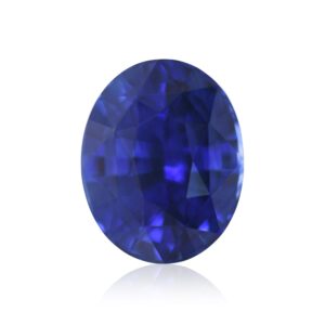 3.20 Carat Blue SRI LANKA Oval Sapphire CD
