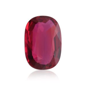 5.01 Carat Red MOZAMBIQUE Cushion Ruby GRS