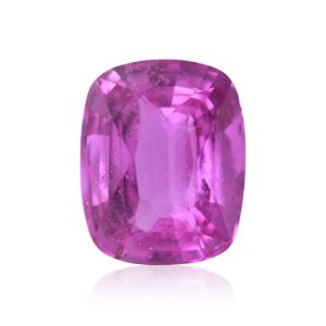 5.08 Carat Pink MADAGASCAR Cushion Sapphire SSEF