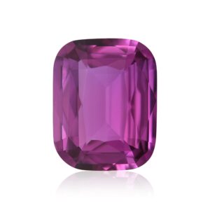 6.19 Carat Pink MADAGASCAR Cushion Sapphire AGL Non Heated