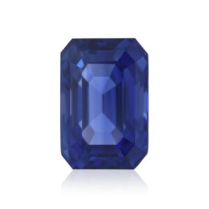 7.73 Carat Blue MADAGASCAR Emerald Sapphire AGL No Heat
