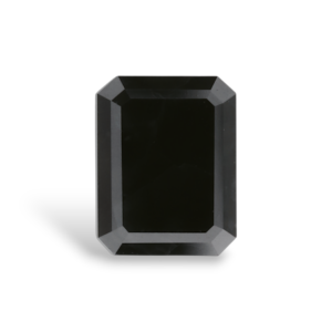1.34 Carat Natural Black Emerald Diamond GIA