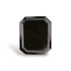 2.22 Carat Natural Black Emerald Diamond GIA